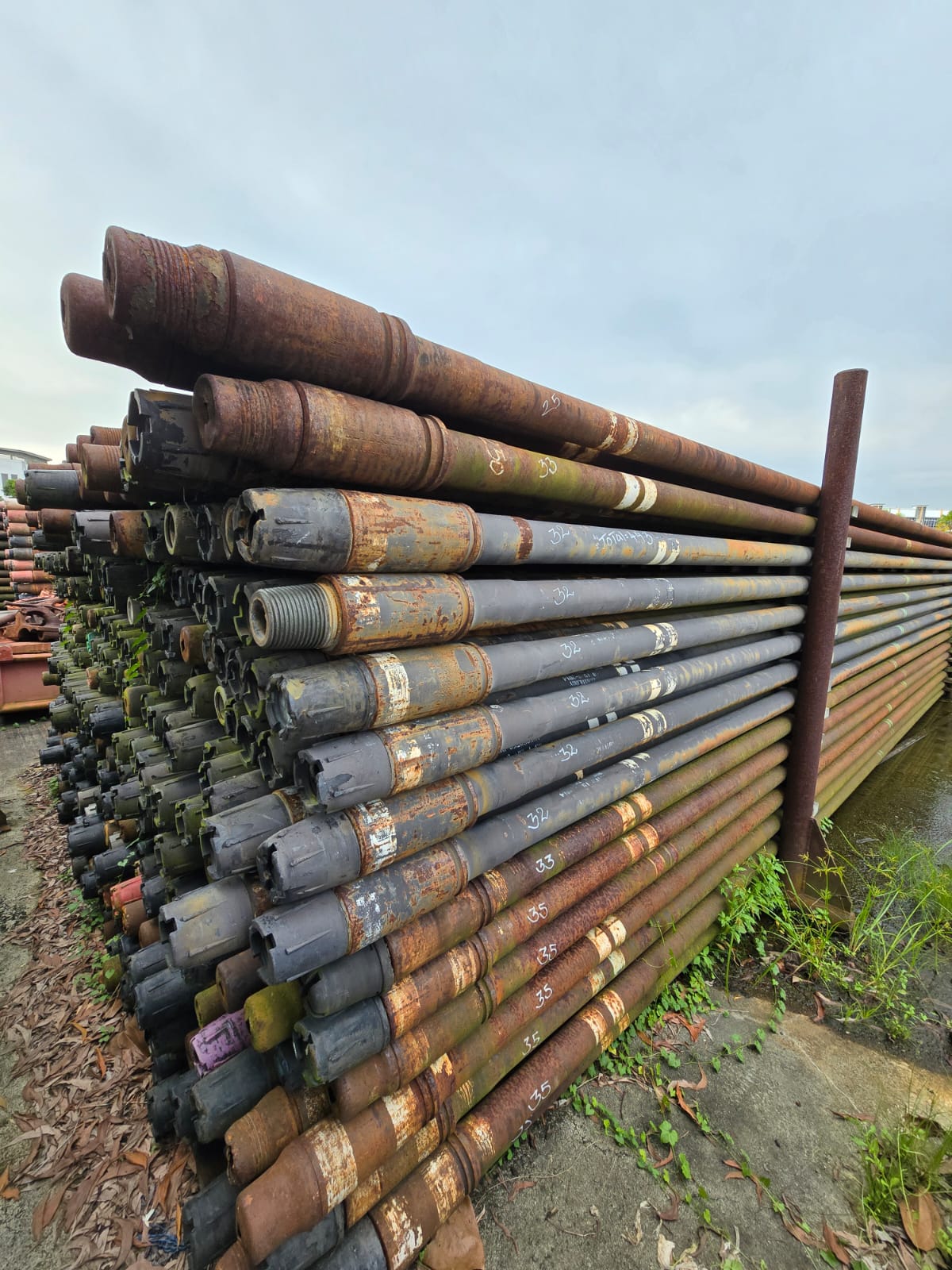 Industrial Pipeline Background